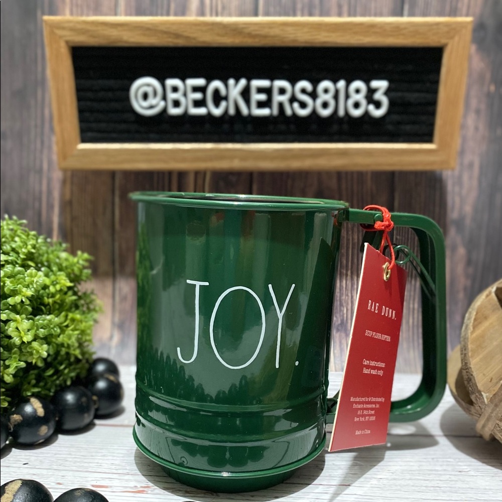 RAE DUNN | “JOY” 3 Cup Flour Sifter